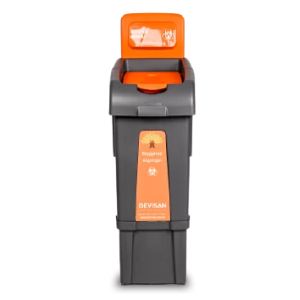 Корзина для сортировки медицинских отходов Fantom, 80 л
